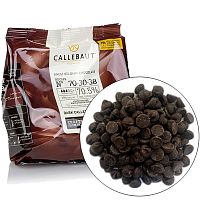 Шоколад горький Callebaut 70,4% 0,5 кг, (фасовка)
