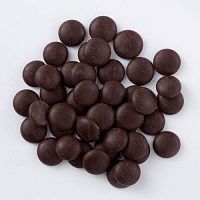 Шоколад темный ТЕРМОСТАБИЛЬНЫЙ капли Sicao 200гр. (фасовка) 185-46-25В