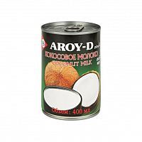 Молоко кокосовое 17-19% жирн AROY-D ж/б Индонезия 400мл.