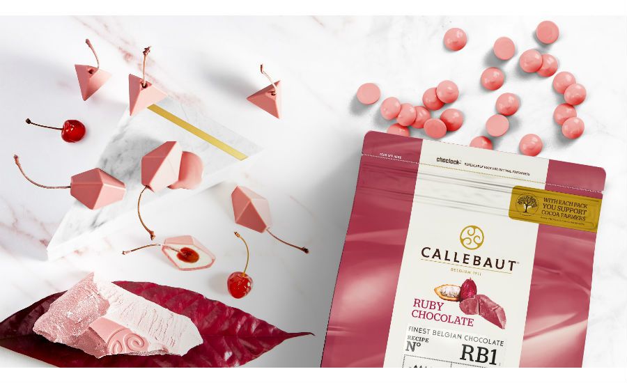 Рубиновый шоколад Callebaut