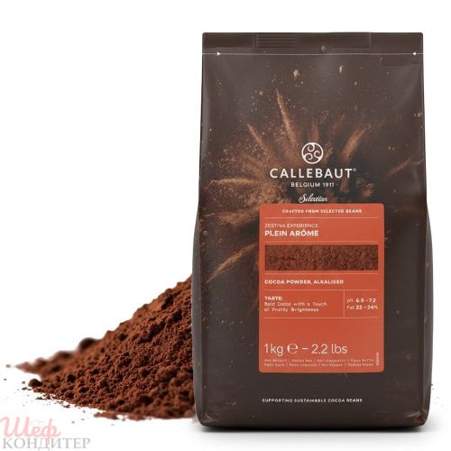 Какао порошок Plein Arome 22-24% 1кг. 