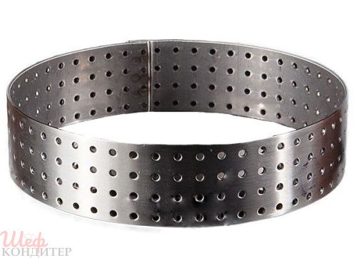 Кольцо металл d80 h20мм Перфорированное