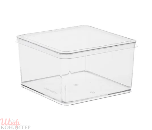 Креманка с крышкой 97х97х55мм 350мл. 13шт