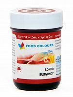 WSG-034 Краситель гелевый Food Colours бургунди, 35 гр.