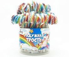 Леденец на палочке "Радужная Трость" 30гр