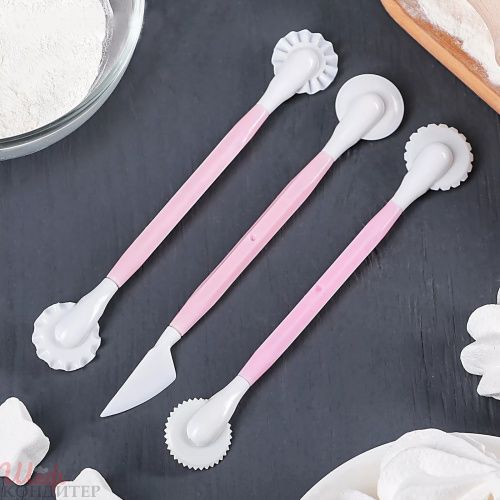 Набор для моделирования кондитерских украшений 3 шт  1426895 