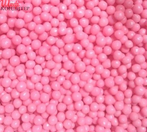 Рис воздушный в цветной глазури Розовый жемчуг (1,5 кг)