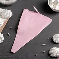 Кондитерский мешок силикон., 25,2×15,2 см, цвет розовый