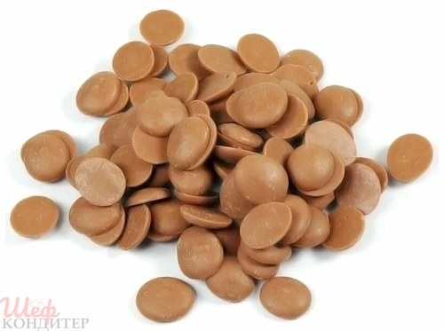 Шоколад молочный со вкусом Карамели 31,1% Callebaut 500 гр.