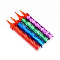 Набор тортовых свечей "Фонтаны" 12,5см. (4 шт.) Радужные 3505786