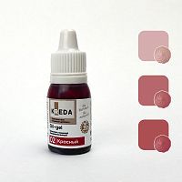 Краситель гелевый Красный 10мл Oil-gel колорант жирорастворимый KREDA