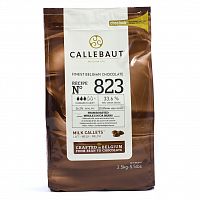 Шоколад молочный Callebaut 33,6% 2,5 кг.