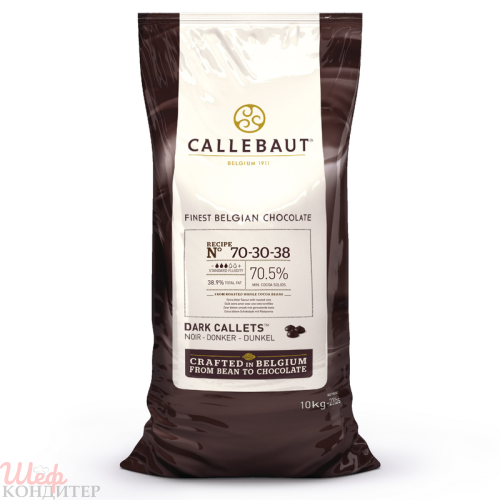 Шоколад горький Callebaut 70,4% 10кг