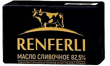 Масло сладко-сливочное несоленое Renferly 82,5% 400гр