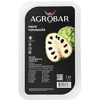 ПЮРЕ фруктовое ЧЕРИМОЙЯ с/м 1 кг "Агробар"