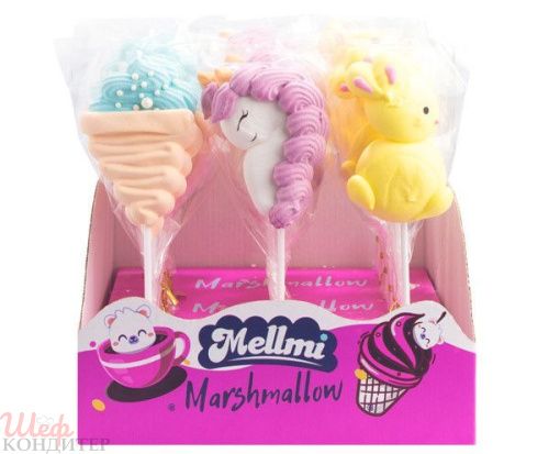 Маршмеллоу на палочке "Микс №1" ассорти 18 гр