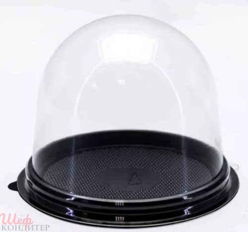 Контейнер+крышка ПР-Т-85 d8см чёрный