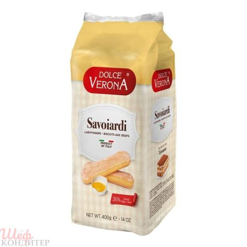 Бисквитное печенье САВОЯРДИ 400 гр. Dolce Verona Бисквитное печенье САВОЯРДИ 400 гр. Dolce Verona