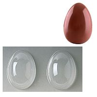 SM3000 Поликарбонатная форма для шоколада Гладкое яйцо Martellat