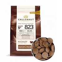 Шоколад молочный Callebaut 33,6% 0,5 кг. (фасовка)