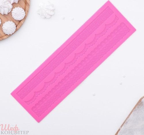 Коврик для айсинга 40х12 см "Ретро" 1057260