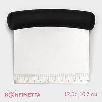 Шпатель кондитерский с размерной линейкой 12,3x10x2,5см 
