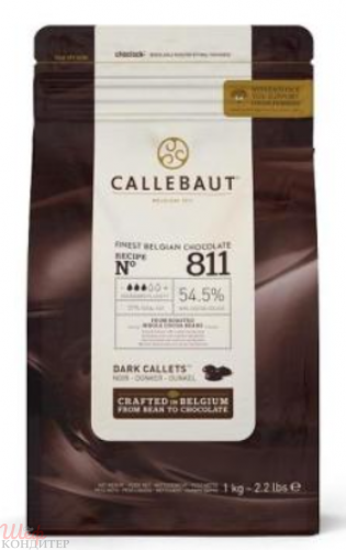 Шоколад темный Callebaut 54,5% 1 кг Шоколад темный Callebaut 54,5% 1 кг