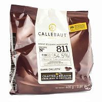 Шоколад темный Callebaut 54,5% 0,4 кг.