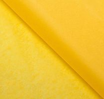 Бумага тишью, цвет жёлтый (66 см х 50 см) 10листов/упак