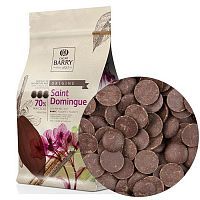 Шоколад кувертюр горький SAINT DOMINGUE 70% Cacao Barry 1 кг