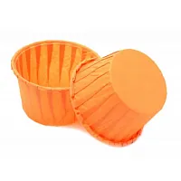 Капсула бумажная Маффин 50*40 мм Оранжевый 100 шт