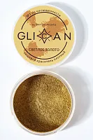 Пищевой блеск светлое золото 10гр GLICAN 