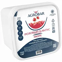 ПЮРЕ фруктовое РОЗОВЫЙ КАКТУС (опунция) с/м 1 кг "Агробар"