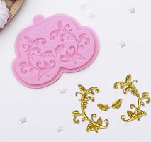 Молд  "Лепнина" 10,5х7х1см 2563678/2581369 