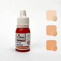 Краситель гелевый Оранжевый 10мл Oil-gel колорант жирорастворимый KREDA