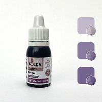 Краситель гелевый Фиолетовый 10мл Oil-gel колорант жирорастворимый KREDA
