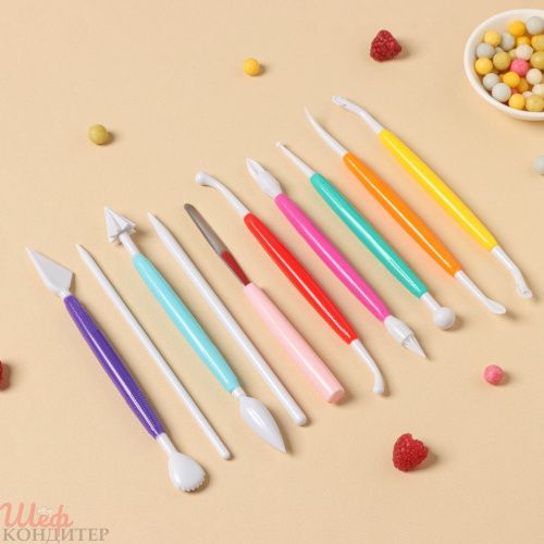 Набор для моделирования 10шт цвет микс 1004314