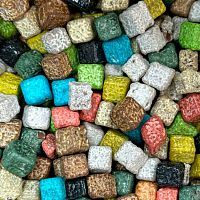 Украшение шоколадное КАМЕШКИ МИКС 80гр.