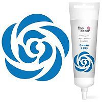 Краситель Голубой 100 гр. гелевый Top decor