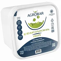 ПЮРЕ фруктовое КРЫЖОВНИК  с/м 1 кг "Агробар"