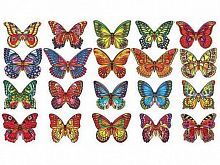 Вафельные Бабочки цветные микс Top Decor, (10шт,/упак)