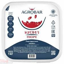 Пюре КИЗИЛ с/м 1 кг"Агробар" Пюре КИЗИЛ с/м 1 кг"Агробар"
