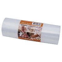 МЕШКИ кондитерские в РОЛИКЕ 60 см. 90мкм п/э (100 шт./рул.) прозрачные