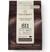 Шоколад темный Callebaut 54,5% 2,5 кг.