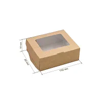 Коробка 100*80*40 с окном TABOX 300