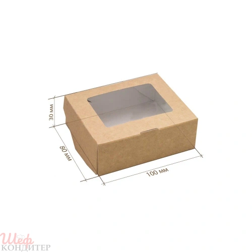 Коробка 100*80*40 с окном TABOX 300 Коробка 100*80*40 с окном TABOX 300