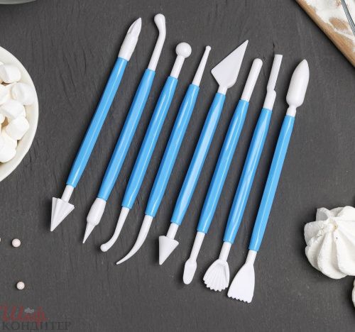 Набор для моделирования 8шт цвет микс 