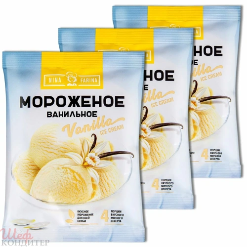 Смесь сухая для приготовления мороженного ваниль 70 гр