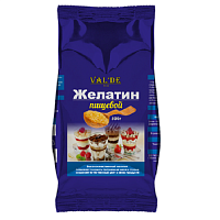 Желатин говяжий гранул. 500гр VAL'DE (по 1 кг ДЛЯ ЭДО)