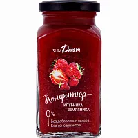 Конфитюр Клубнично-земляничный 300 гр. без сахара "Slim Dream" 
